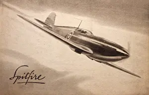 Spitfire Poster Print, circa 1930s