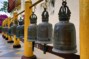 Prayer Bells, Wat Prathat Doi Suthep temple, Chiang Mai Prayer Bells, Wat Prathat Doi Suthep temple, Chiang Mai