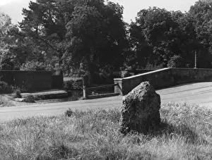 Prehistoric Markstone Print, St Albans, England, circa BC