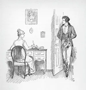 19th Century Book Art Prints: Pride and Prejudice