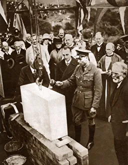 Prince Albert lays foundation stone - Nautical School Prince Albert lays foundation stone - Nautical School