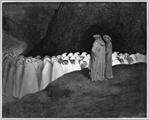 Print of the Procession of Damned