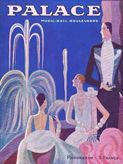 Programme cover for the Palace Theatre, Paris Programme cover for the Palace Theatre, Paris