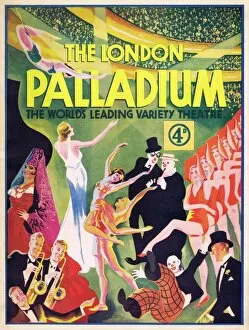 Art deco Collection: Programme for the London Palladium
