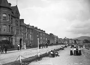 Early 20th Century Print of Warrenpoint Promenade Scene