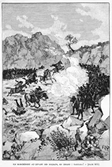 Print of Protestants Persecuted in Provence Following the Revocation