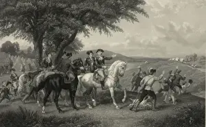 American Revolution Era Art Prints: Provision train