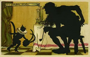 Puss in Boots Print Circa 1910