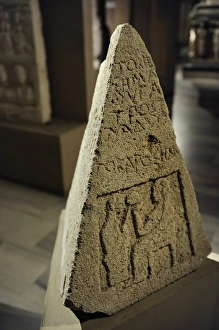 Pyramidal Grave Stele. 5th century BC. From Sinope Pyramidal Grave Stele. 5th century BC. From Sinope