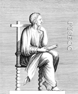 Historical Figures Greece Prints: PYTHEOS