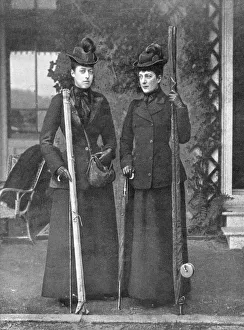 Queen Alexandra and Princess Victoria - royal anglers Queen Alexandra and Princess Victoria - royal anglers