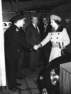 Queen Elizabeth II visit to LFB Headquarters, Lambeth Queen Elizabeth II visit to LFB Headquarters, Lambeth