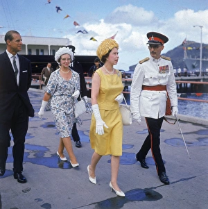 Queen Elizabeth II - West Indies royal tour 1966 Queen Elizabeth II - West Indies royal tour 1966