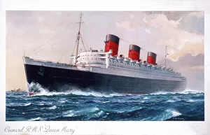 Queen Mary, Cunard cruise ship Queen Mary, Cunard cruise ship