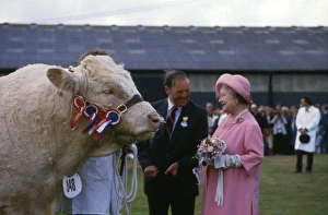 Queen Mother at the Royal Cornwall Show, Wadebridge Queen Mother at the Royal Cornwall Show, Wadebridge