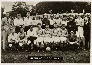 Images Dated 27th June 2017: Queen of the South FC football team 1934-1935