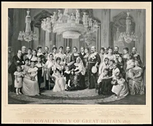 Queen Victoria and family, Diamond Jubilee Queen Victoria and family, Diamond Jubilee