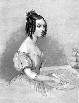Queen Victoria when a Princess, 1834 Queen Victoria when a Princess, 1834