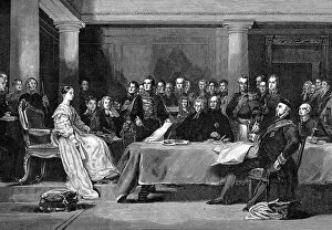 Accession Collection: Queen Victorias First Council, Kensington Palace, 1837