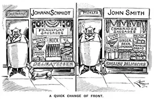 A Quick Change of Front Print, 1914
