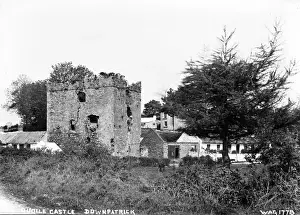 Early 20th Century Print of Quoile Castle, Downpatrick