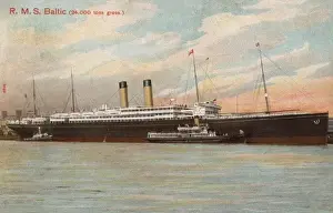 R.M.S Baltic Print - 1907