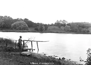Early 20th Century Print of Downpatrick River Scene