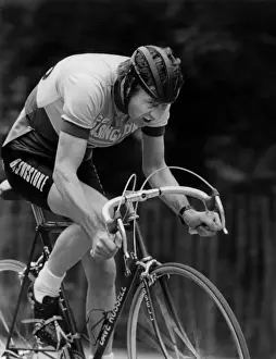 Cycling Safety Gear Prints: Racing Cyclist