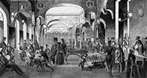Railway Buffet, Prague Das CAFEHAUS Print (1846)