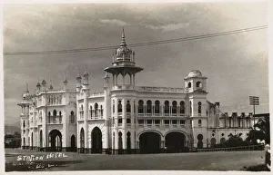 Railway station and hotel, Kuala Lumpur, Malaysia Railway station and hotel, Kuala Lumpur, Malaysia