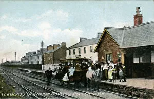 Related Images Collection: The Railway Station, Port Carlisle, Cumbria