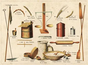 Range of bakery tools and ingredients Range of bakery tools and ingredients