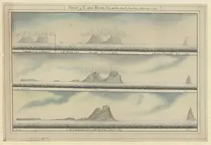 Cloudy Daytime View Prints: Raper drawing No. 26
