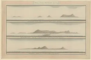 Cape Verde Islands Prints: Raper drawing No. 7