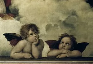 Detail Collection: Raphael (1483-1520). The Sistine Madonna. 1512-1517