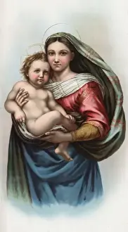 Christian Art Prints Online Prints: Raphaels Madonna