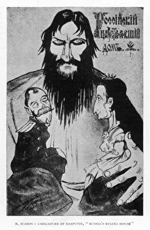 Rasputin Caricature