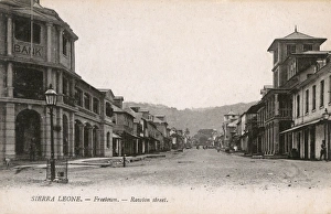 Rawdon Street, Freetown, Sierra Leone, West Africa Rawdon Street, Freetown, Sierra Leone, West Africa