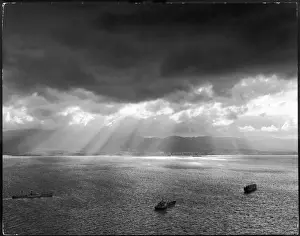 Cloud Formations In Sky Prints: Ray of Light
