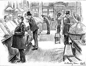 The Reading Room of Lloyds of London, 1890 The Reading Room of Lloyds of London, 1890