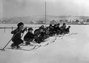 Winter Sport Photography Prints: Ready, Steady, Ski