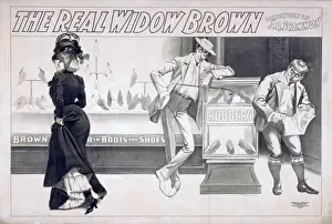Antique Posters For Sale Prints: The real Widow Brown