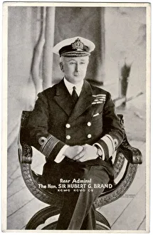 Rear Admiral Sir Hubert George Brand, British naval officer Rear Admiral Sir Hubert George Brand, British naval officer