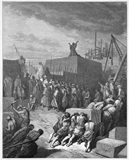 Rebuilding Temple Jerusalem Print