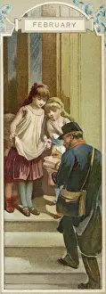 Receiving Valentines Print