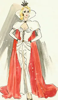Red Cloak - Murrays Cabaret Club costume design Red Cloak - Murrays Cabaret Club costume design