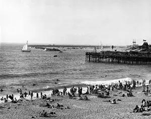 California Prints: Redondo Beach Print, Late 1960s