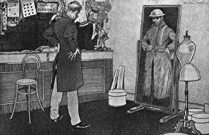 Reflections Print, Arthur Watts, 1919