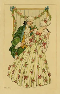 Florence Hardy Art Prints: Regency couple