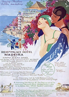 Reids Palace Hotel, Madeira advertisement, 1928 Reids Palace Hotel, Madeira advertisement, 1928